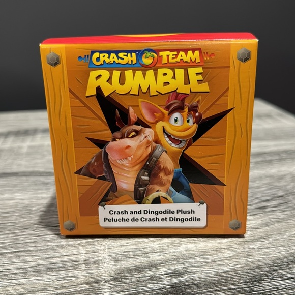McDonald’s | Crash Team Rumble: Crash and Dingodile Plush (2023) - Picture 2 of 13
